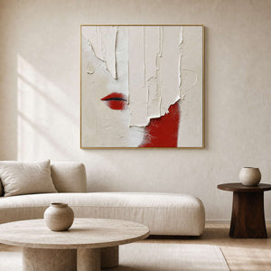 Modern Figurative Wall Art displayed in a refined living room.