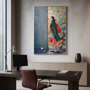 Modern Figurative Wall Art displayed in a refined office.