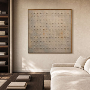 Wabi Sabi Wall Art displayed in a boutique hospitality lounge.