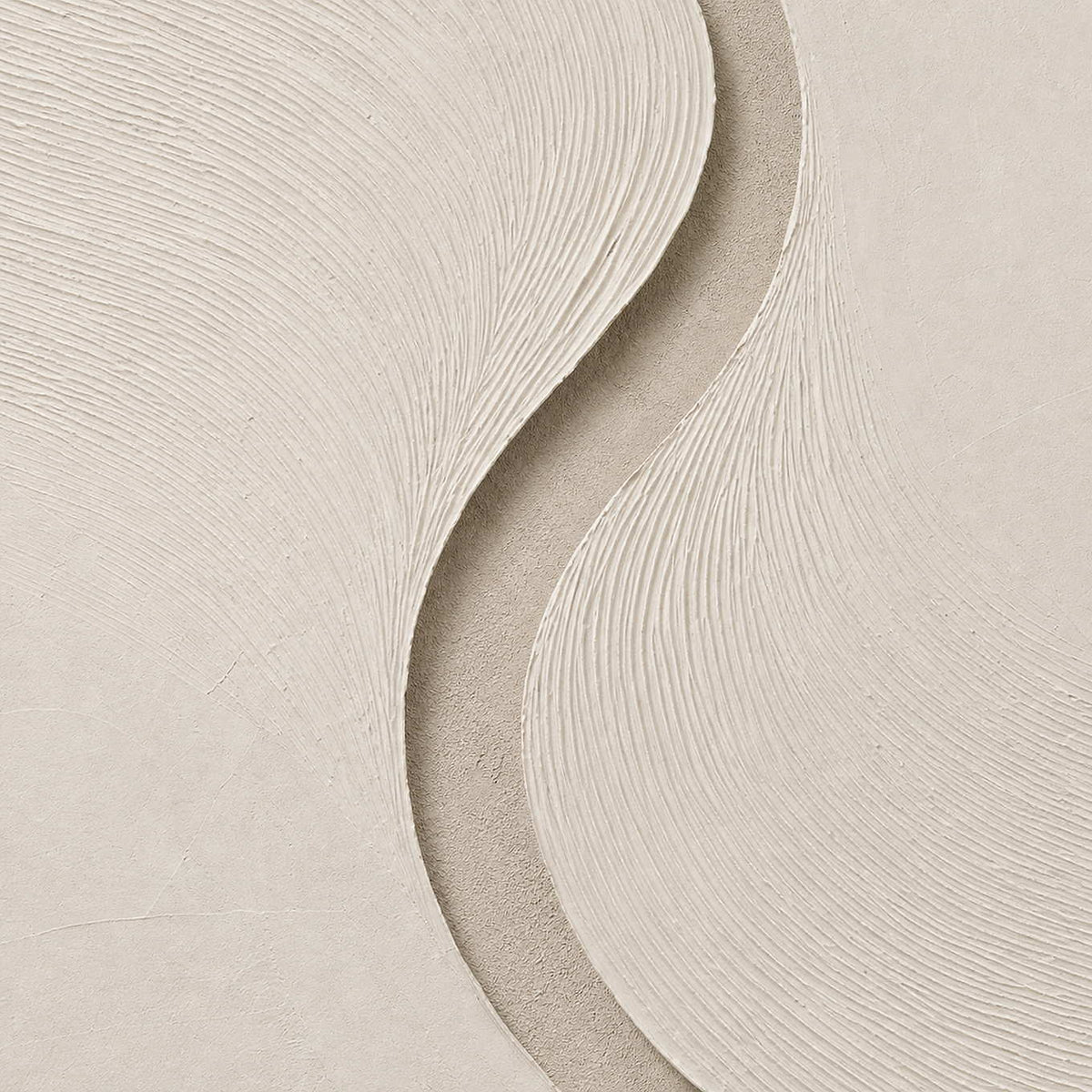 Close-up of raised hand-painted texture and layered surface details.