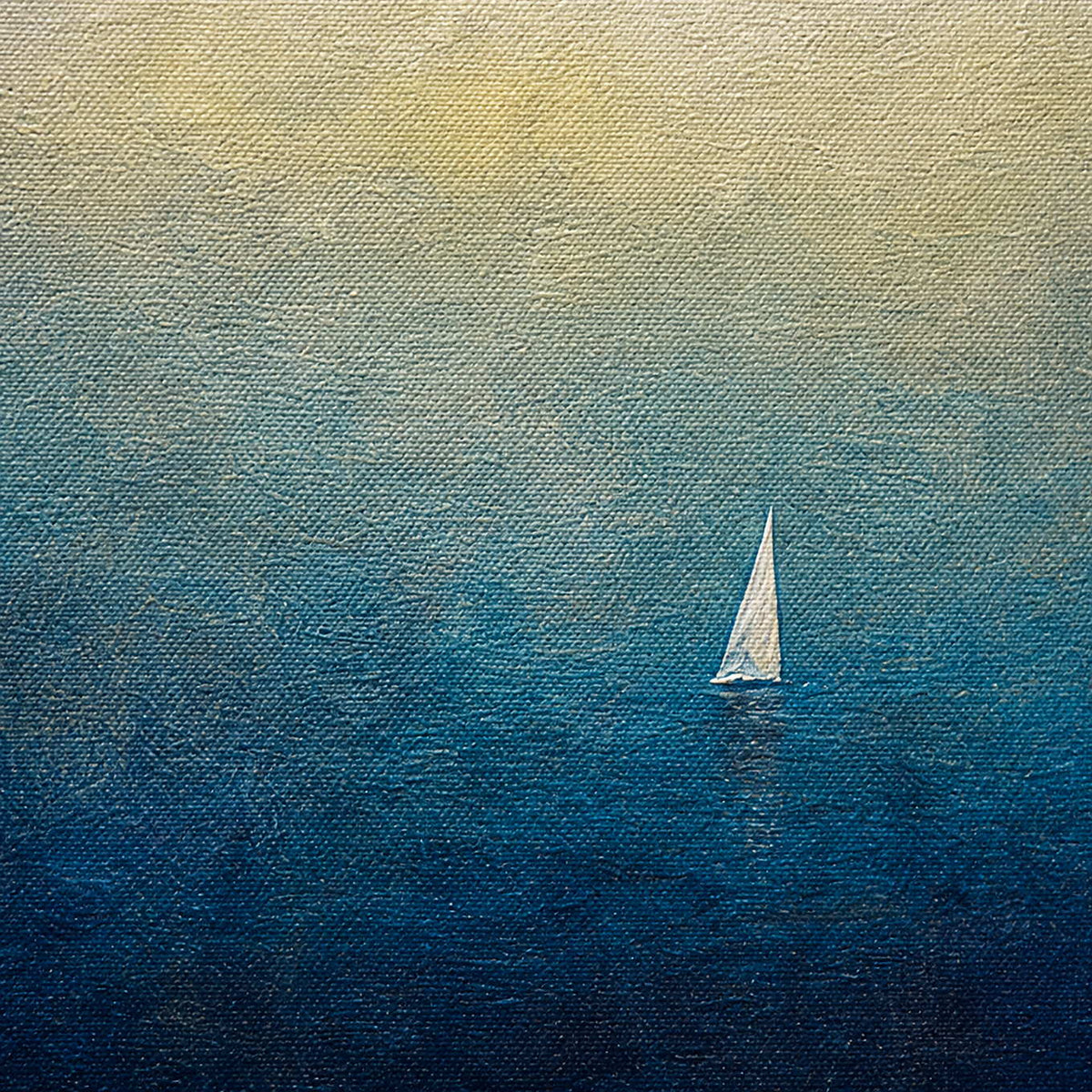 Close-up of layered blue, ivory, and teal painterly texture.
