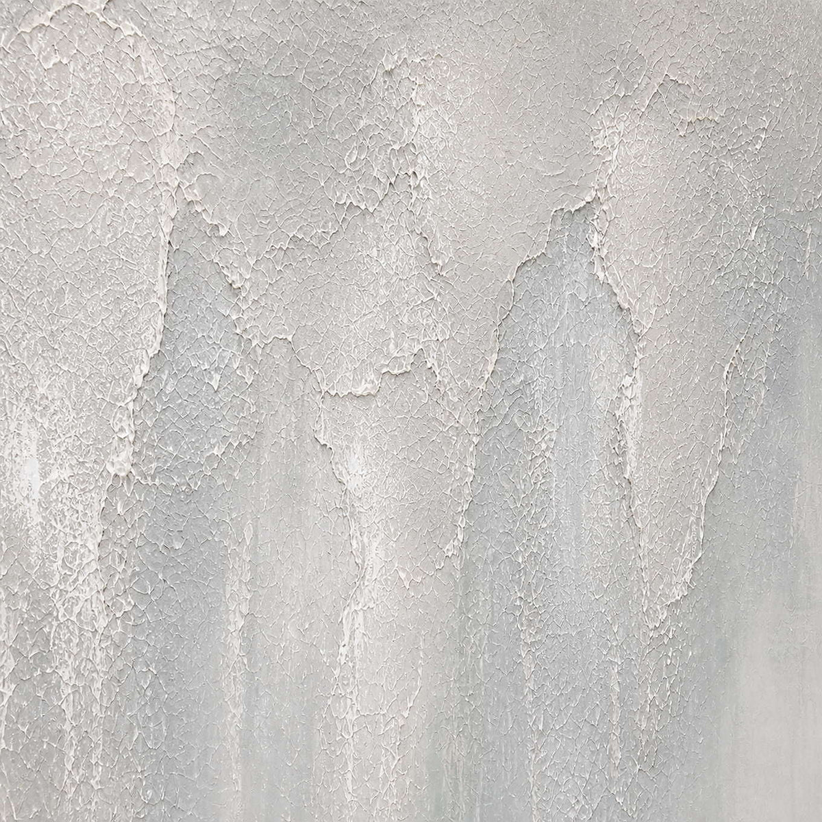 Detail of After the Shower, showing the fine gray-white surface texture.