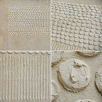 Blooms in Relief: Textured Abstract Canvas Wall Art (副本2)