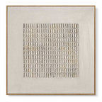 Blooms in Relief: Textured Abstract Canvas Wall Art (副本3)