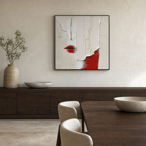 Modern Figurative Wall Art displayed in a refined dining room.