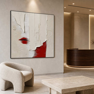 Modern Figurative Wall Art displayed in a refined hospitality lounge 2.