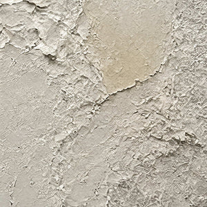 Close-up texture detail of Three Birds Cross the Quiet Shore coastal wall art