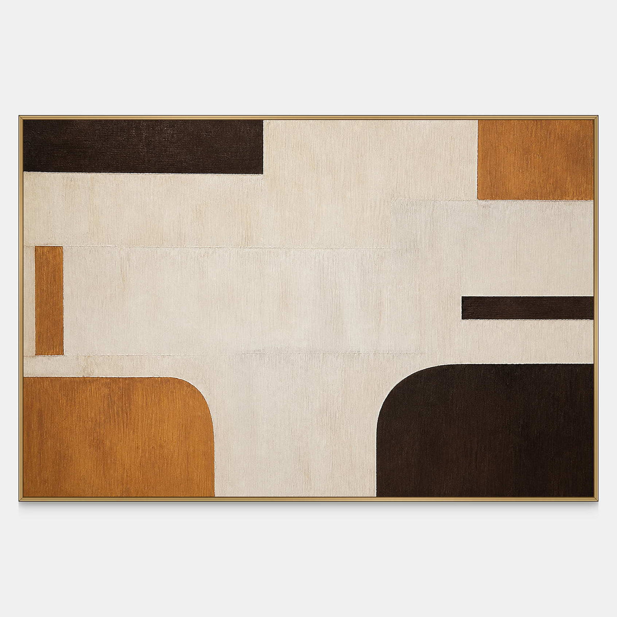 Two Corners Hold the Warmth geometric abstract wall art