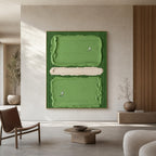 Blooms in Relief: Textured Abstract Canvas Wall Art (副本3) (副本) (副本) (副本)