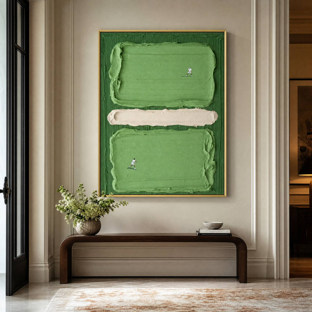 Blooms in Relief: Textured Abstract Canvas Wall Art (副本3) (副本) (副本) (副本)