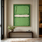 Blooms in Relief: Textured Abstract Canvas Wall Art (副本3) (副本) (副本) (副本)