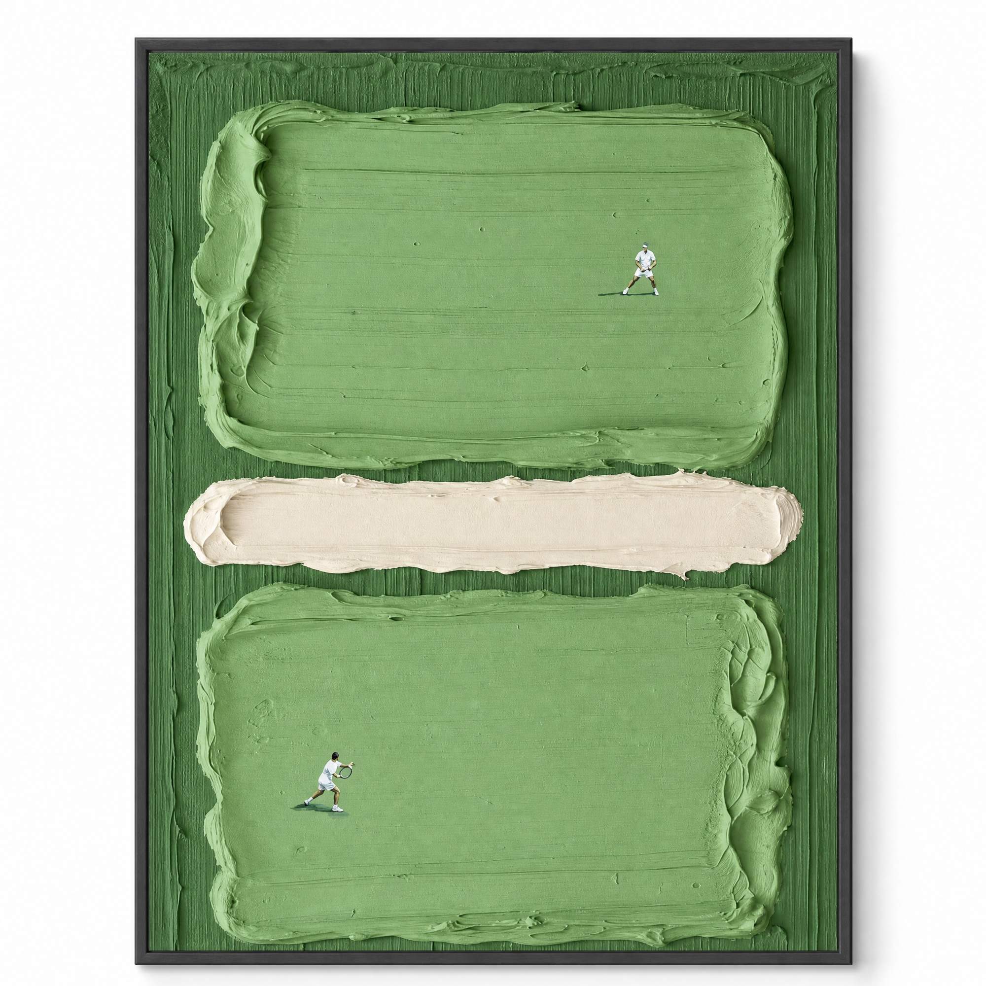 Blooms in Relief: Textured Abstract Canvas Wall Art (副本3) (副本) (副本) (副本)
